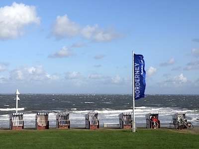 Norderney island seafront